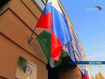 Здание ФТС. Кадр телеканала "Россия"