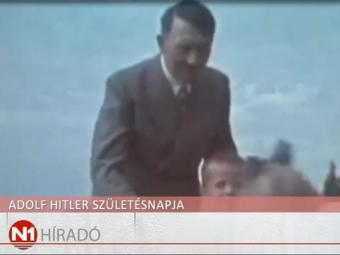 Адольф Гитлер в эфире N1. Кадр из видеозаписи, размещенной на YouTube Адольф Гитлер в эфире N1. Кадр из видеозаписи, размещенной на YouTube