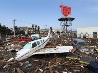 Последствия землетрясения в Японии. Фото (c)AFP Последствия землетрясения в Японии. Фото (c)AFP