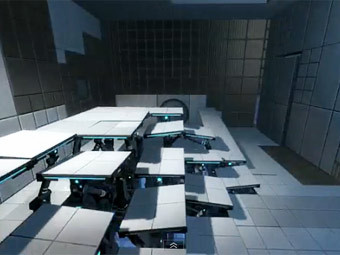 Кадр из трейлера к игре Portal 2