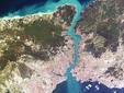 Босфор. Спутниковый снимок NASA