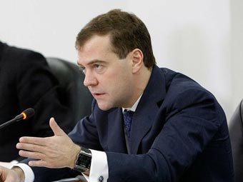 Дмитрий Медведев. Фото пресс-службы президента РФ