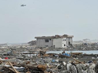 Последствия землетрясения в Японии. Фото (c)AFP Последствия землетрясения в Японии. Фото (c)AFP