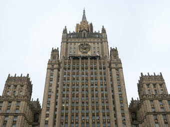Здание МИД РФ. Фото 'Ленты.ру' Здание МИД РФ. Фото 'Ленты.ру'