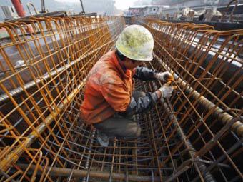 Строительство железной дороги в Китае. Фото ©AFP