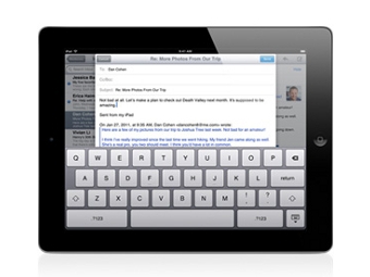Apple запатентовала виртуальную клавиатуру для iOS