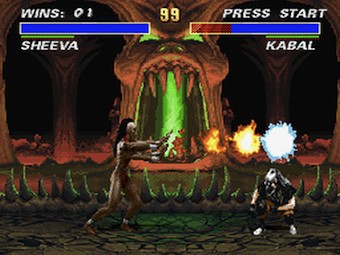 Скриншот из Ultimate Mortal Kombat 3
