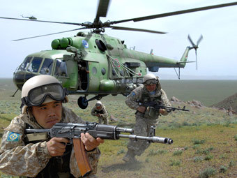 Казахстанские военнослужащие. Фото с сайта mod.gov.kz Казахстанские военнослужащие. Фото с сайта mod.gov.kz