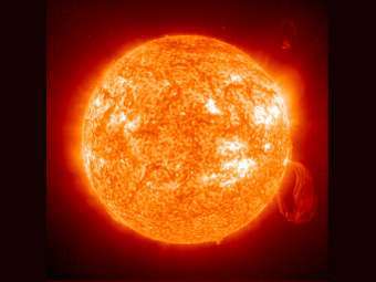 Солнце. Фото SOHO - EIT Consortium, ESA, NASA