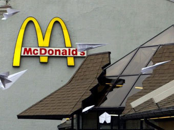 McDonald's �� ���������� ������� � ������. ���� &copy;AFP