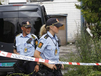 Полиция в Осло. Фото (c)AFP Полиция в Осло. Фото (c)AFP