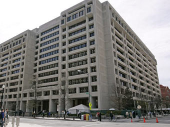 Вид на здание МВФ. Фото ©AP