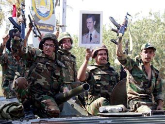Сирийские военные в Дейр-эз-Зоре. Фото (c)AFP Сирийские военные в Дейр-эз-Зоре. Фото (c)AFP