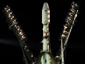 Ракета-носитель "Союз-2.1Б". Фото РИА Новости, Денис Митрофанов