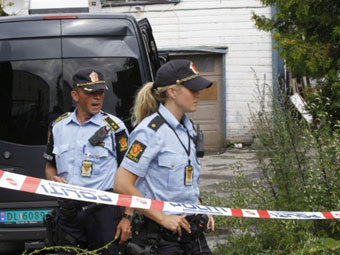 Полиция в Осло. Фото (c)AFP Полиция в Осло. Фото (c)AFP