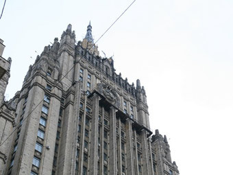 Здание МИД РФ. Фото 'Ленты.ру' Здание МИД РФ. Фото 'Ленты.ру'