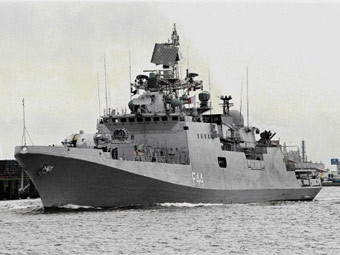 Корабль ВМС Индии. Фото (c)AFP Корабль ВМС Индии. Фото (c)AFP