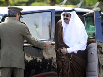 Hamad bin Khalifa al-Thani.  Photo © AFP