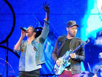 Coldplay признали лучшей фестивальной группой