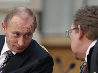 Владимир Путин и Алексей Кудрин. Фото РИА Новости, Алексей Дружинин