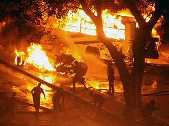 Столкновения христиан-коптов с военными 9 октября 2011 года. Фото (c)AP Столкновения христиан-коптов с военными 9 октября 2011 года. Фото (c)AP