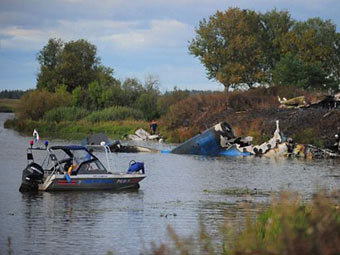 Место крушения Як-42. Фото ©AFP