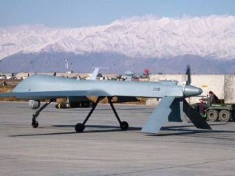 Беспилотник на базе ВВС США в Афганистане. Фото (c)AFP Беспилотник на базе ВВС США в Афганистане. Фото (c)AFP