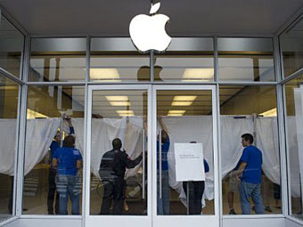 Apple Store. ���� &copy;AFP
