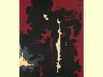 Клиффорд Стилл, "1949-A-No.1". Фото из каталога Sotheby's