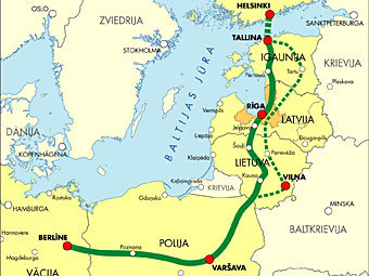 ����� ������� Rail Baltic. ����������� � ����� wikipedia.org, ������������ Vkem