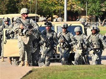Военнослужащие на базе Форт-Худ. Фото ©AP