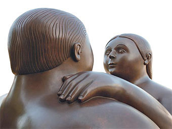Скульптура Фернандо Ботеро "Танцующие". Фото с сайта christies.com