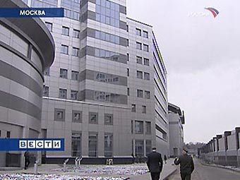 Здание ГРУ. Кадр телеканала 'Россия 1' Здание ГРУ. Кадр телеканала 'Россия 1'