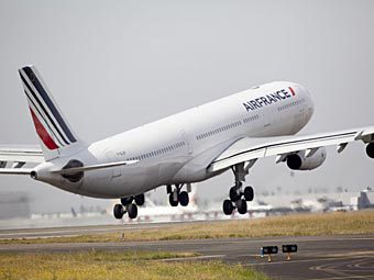 Airbus A340 авиакомпании Air France-KLM. Фото с сайта seattlepi.com Airbus A340 авиакомпании Air France-KLM. Фото с сайта seattlepi.com