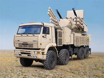ЗРПК "Панцирь-С1". Фото с сайта kbptula.ru
