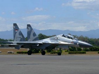 Су-30МК2 ВВС Индонезии. Фото с сайта thejakartapost.com