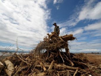 Район города Кагаян-де-Оро после тайфуна. Фото ©AFP