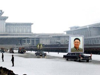 Похороны Ким Чен Ира. Фото (c)AFP Похороны Ким Чен Ира. Фото (c)AFP