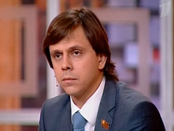 Андрей Клычков. Кадр "Первого канала"