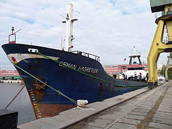 ����� "Osman Hasretler". ���� � ����� shipspotting.com