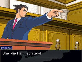 Скриншот Ace Attorney 3 Скриншот Ace Attorney 3