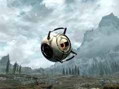 Valve добавила робота из Portal 2 в Skyrim