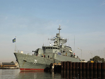 Иранский военный корабль. Фото ©AFP