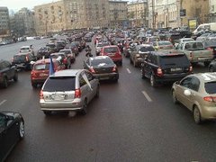 В Москве завершился оппозиционный автопробег В Москве завершился оппозиционный автопробег