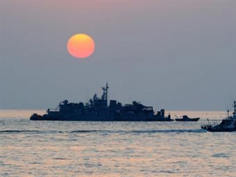 Корабли ВМС Южной Кореи. Фото ©AFP