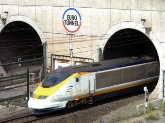 Поезд компании Eurostar. Фото (c)AFP, архив Поезд компании Eurostar. Фото (c)AFP, архив