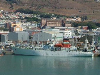 Исследовательское судно 'Африкана'. Фото с сайта ports.co.za Исследовательское судно 'Африкана'. Фото с сайта ports.co.za