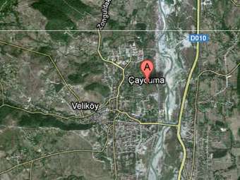 Спутниковый снимок района происшествия с сервиса Google Map Спутниковый снимок района происшествия с сервиса Google Map