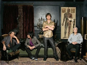 The Rolling Stones, фото с сайта группы