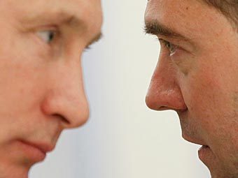 Владимир Путин и Дмитрий Медведев. Фото РИА Новости, Дмитрий Астахов